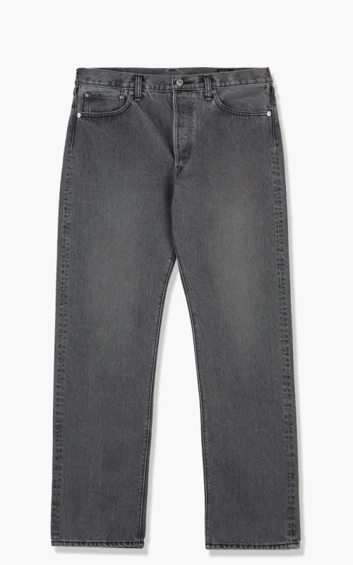 OrSlow Standard Fit Jeans 105 90's Black Denim Bleach sold by Cultizm