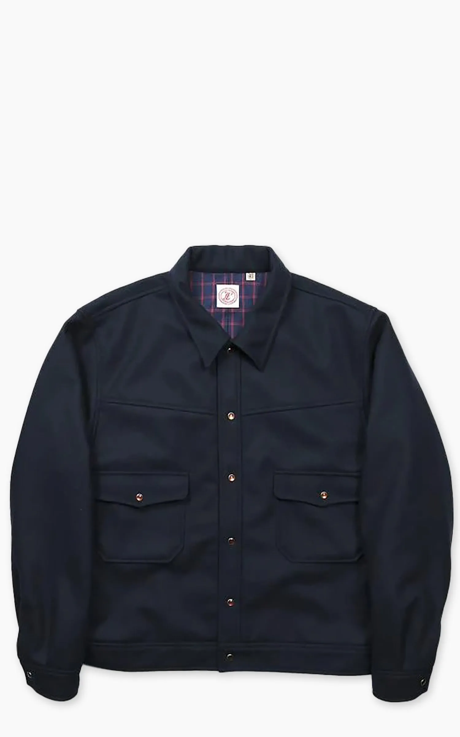Fullcount 2041 Wool Melton Hollywood Dude Jacket Navy sold by Cultizm