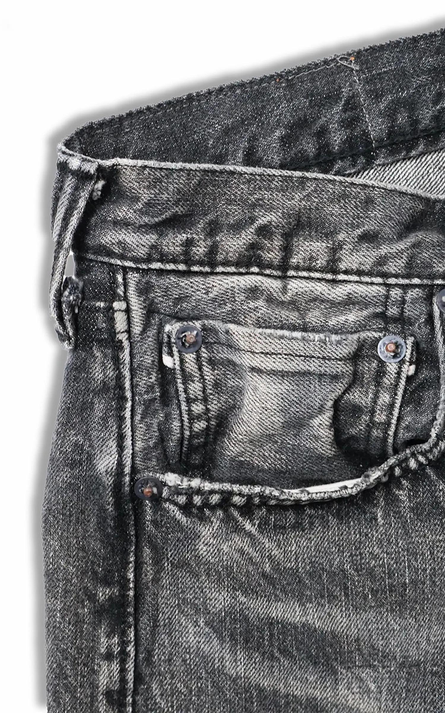 Fullcount 1137BKHW Duke 3 Model Selvedge Denim Dartford Black sold by Cultizm product image thumbnail 4