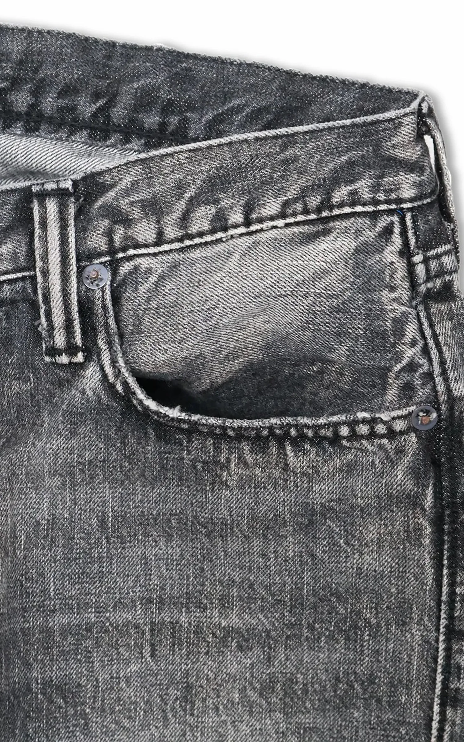 Fullcount 1137BKHW Duke 3 Model Selvedge Denim Dartford Black sold by Cultizm product image thumbnail 5