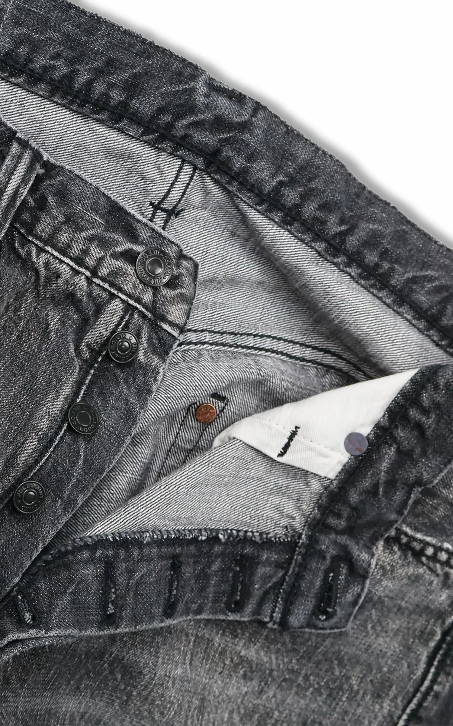 Fullcount 1137BKHW Duke 3 Model Selvedge Denim Dartford Black sold by Cultizm product image thumbnail 3