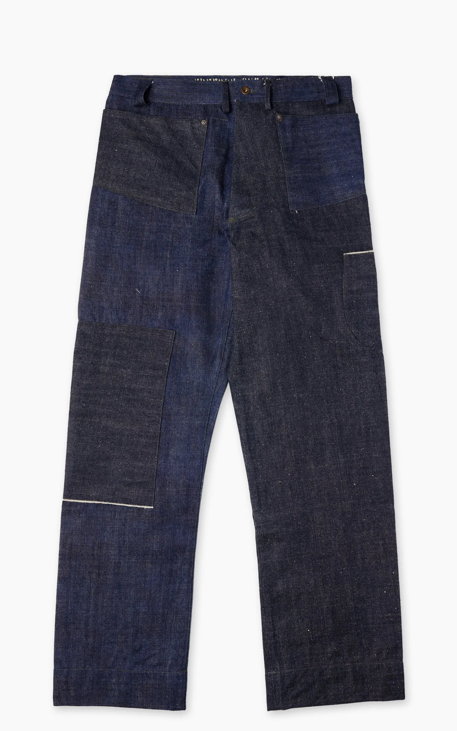 Mister Freedom 7161 Utility Trousers Type III Selvedge Denim Indigo sold by Cultizm