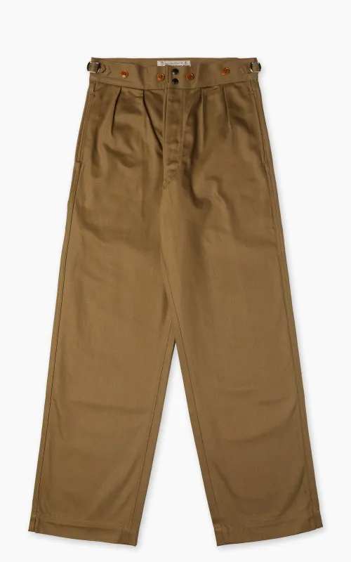 Mister Freedom Diggers Trousers Katsuragi Drill Brown made by Mister Freedom