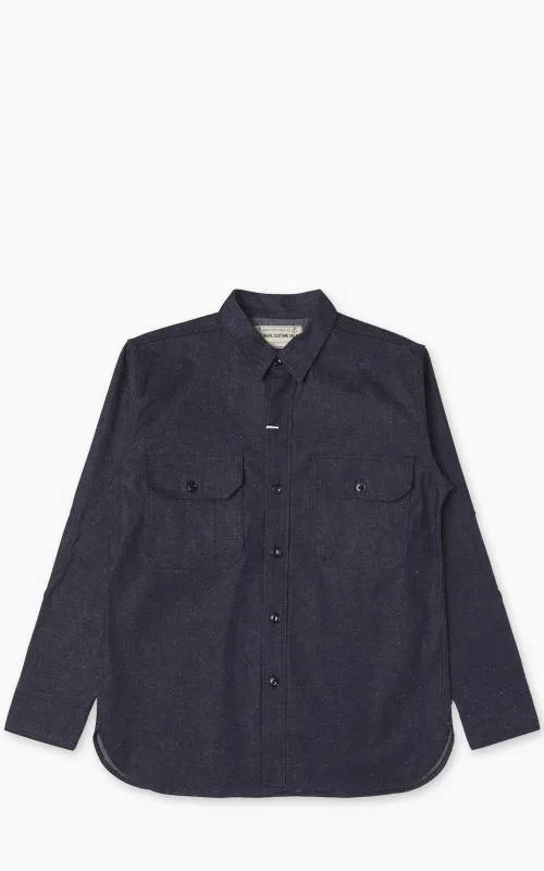 Mister Freedom Snipes Shirt Selvedge Denim Indigo 11oz sold by Cultizm