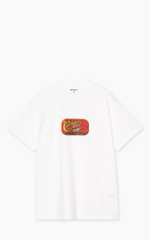 Carhartt WIP S/S Sardinas T-Shirt White sold by Cultizm