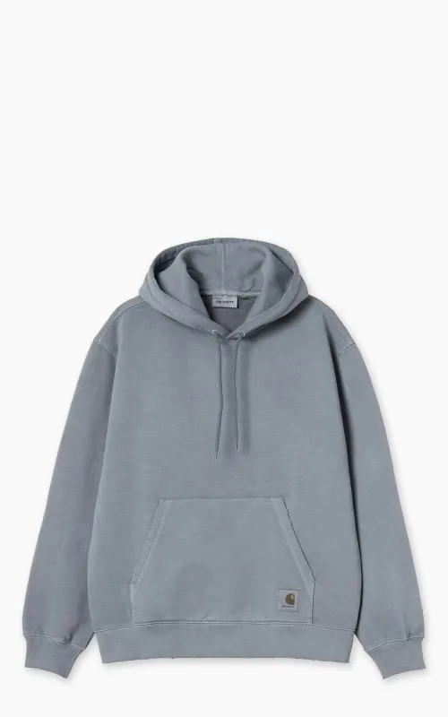 Carhartt WIP Hooded Torion Sweat Office Blue Grind Wash sold by Cultizm