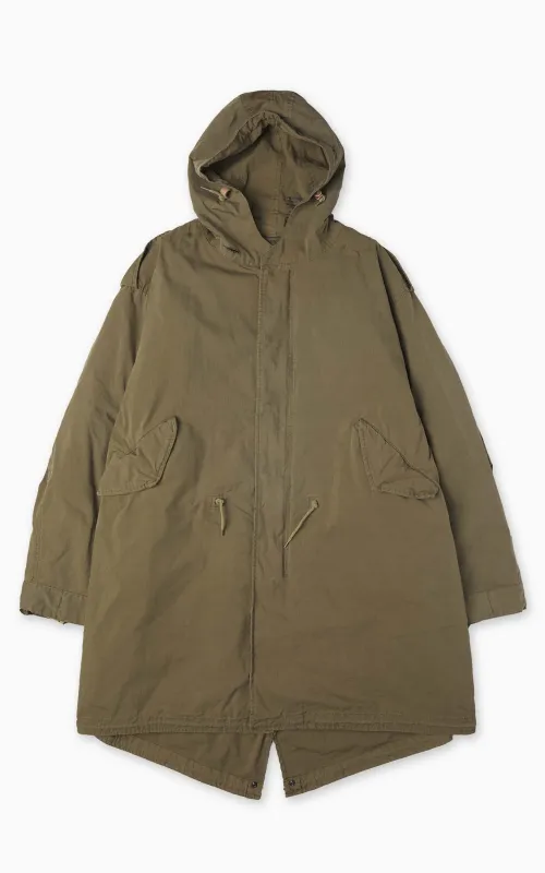 Military Surplus US M51 Fishtail Parka "O-Bleached" Olive 140FAHRENHEIT sold by Cultizm