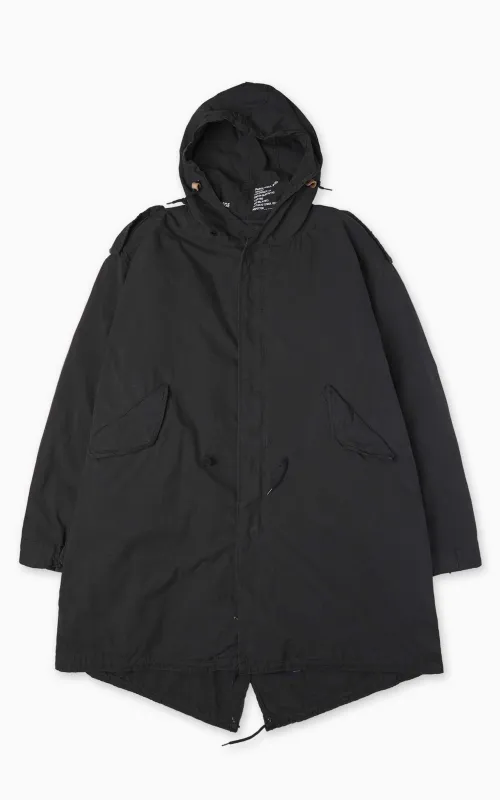 Military Surplus US M51 Fishtail Parka "O-Bleached" Black by 140FAHRENHEIT sold by Cultizm