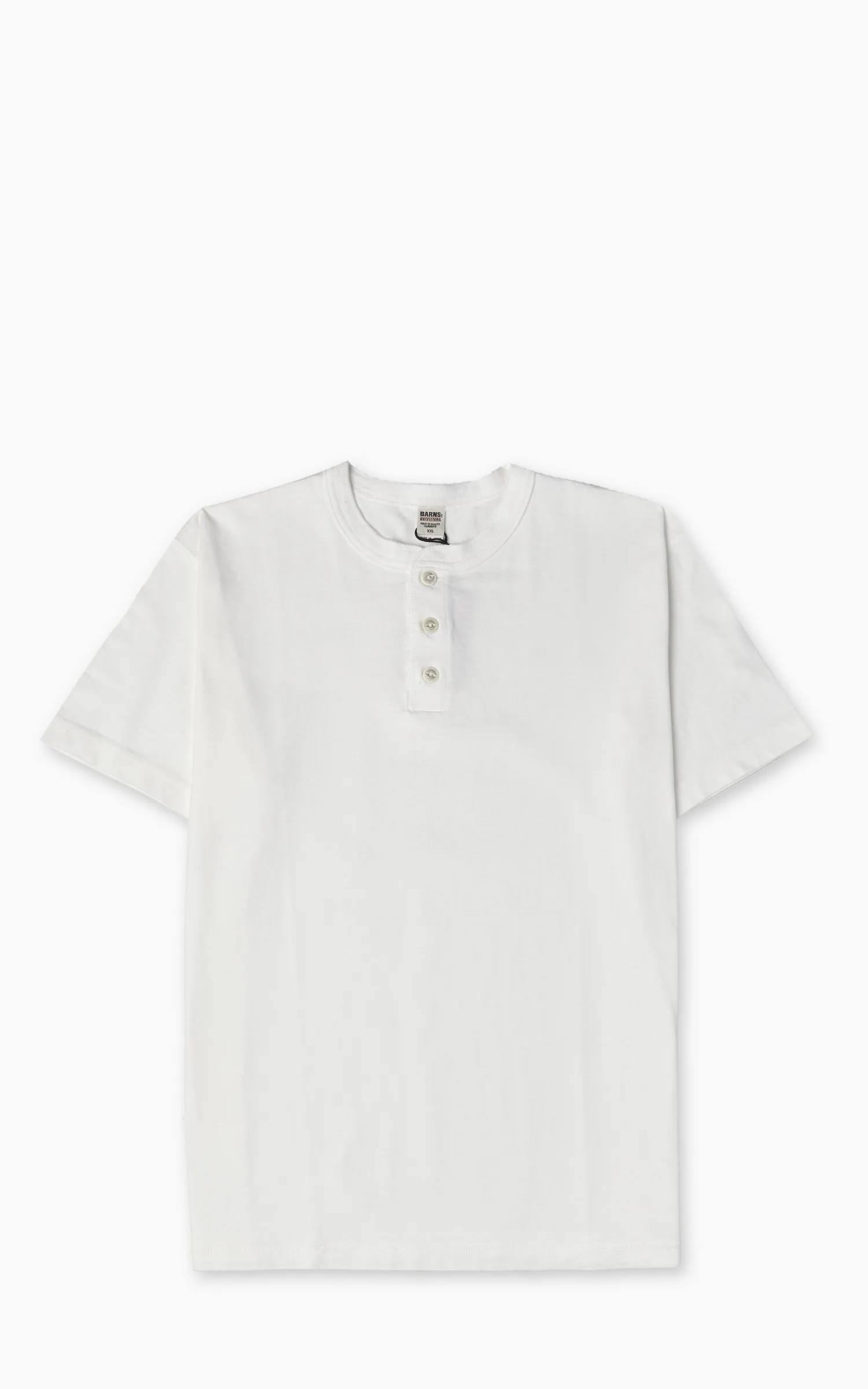 Barns Outfitters BR-8146SP COZUN S/S Henley T-Shirt Natural sold by Cultizm