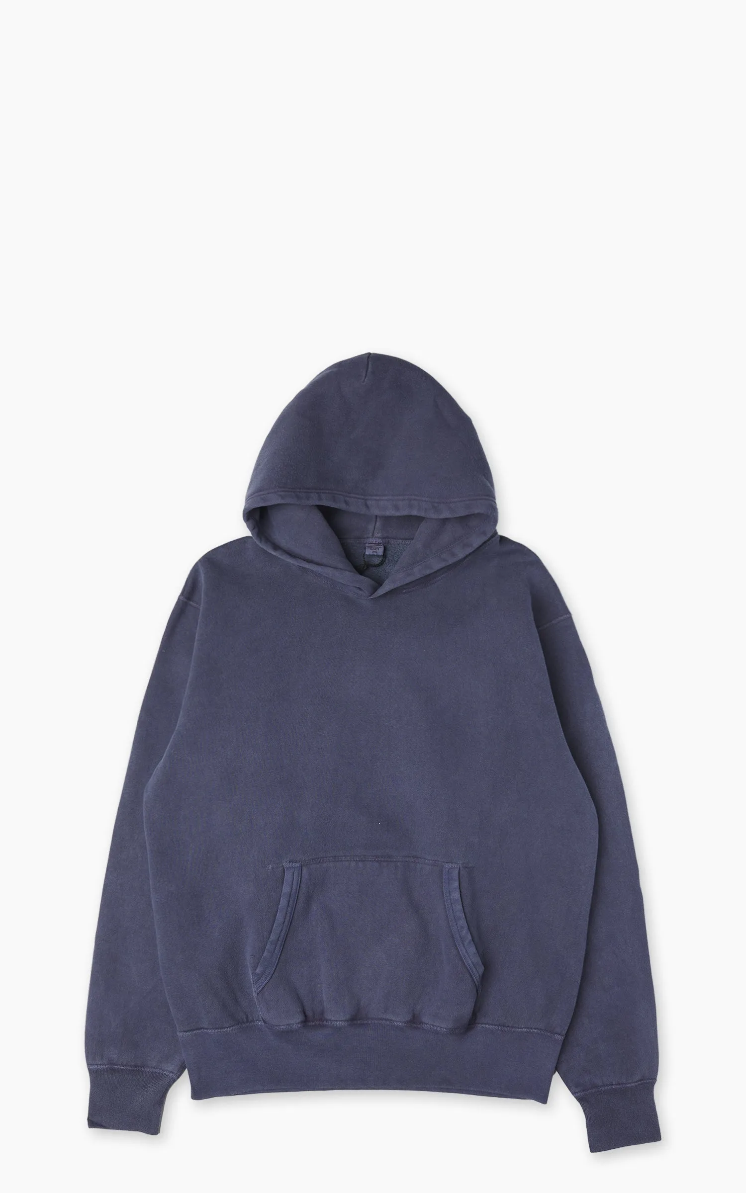 Barns Outfitters BR-3007PG COZUN Pigment Dyed Pullover Hoodie Vintage Navy sold by Cultizm