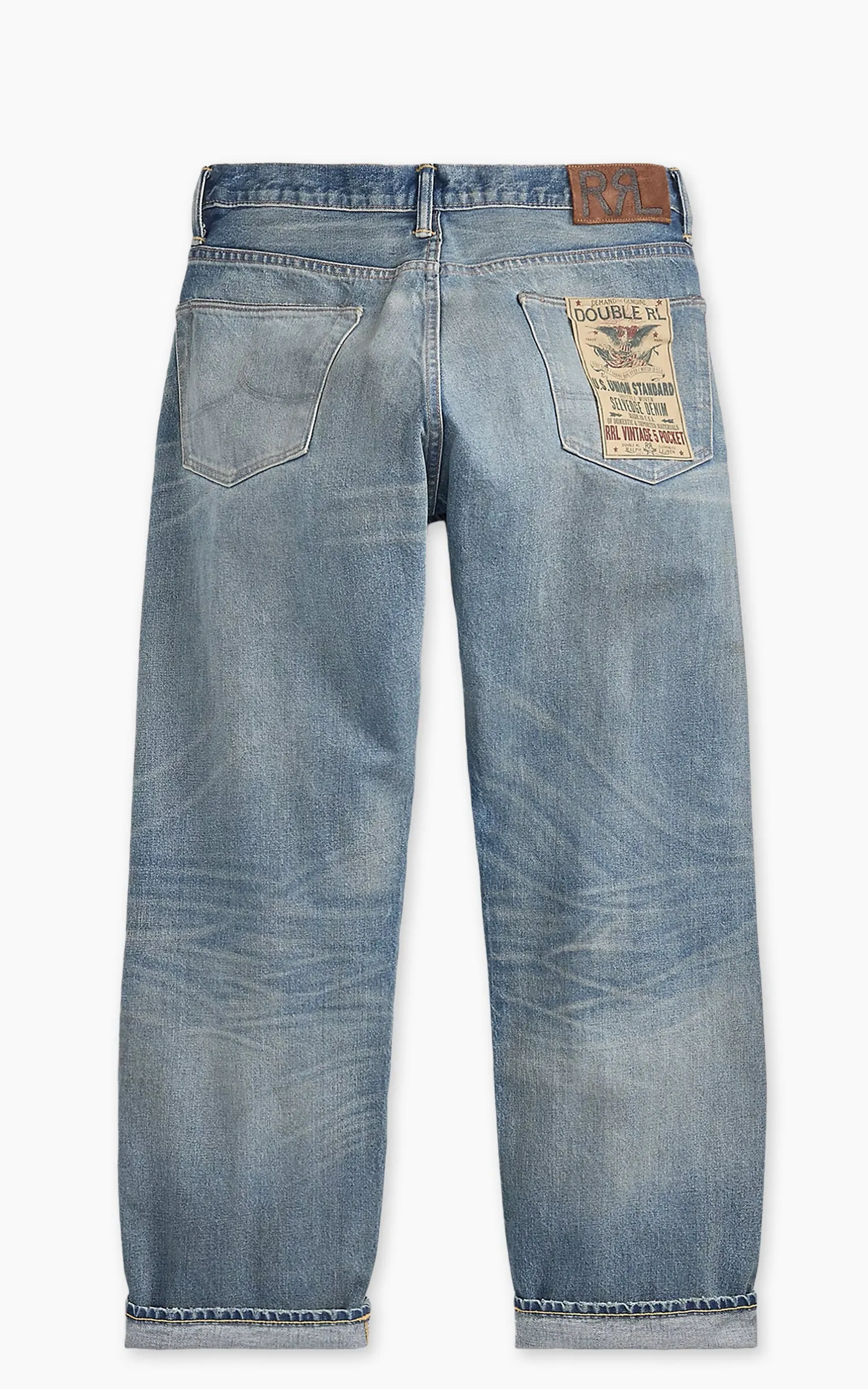 RRL Vintage 5-Pocket Selvedge Jean Midlands Wash sold by Cultizm product image thumbnail 2