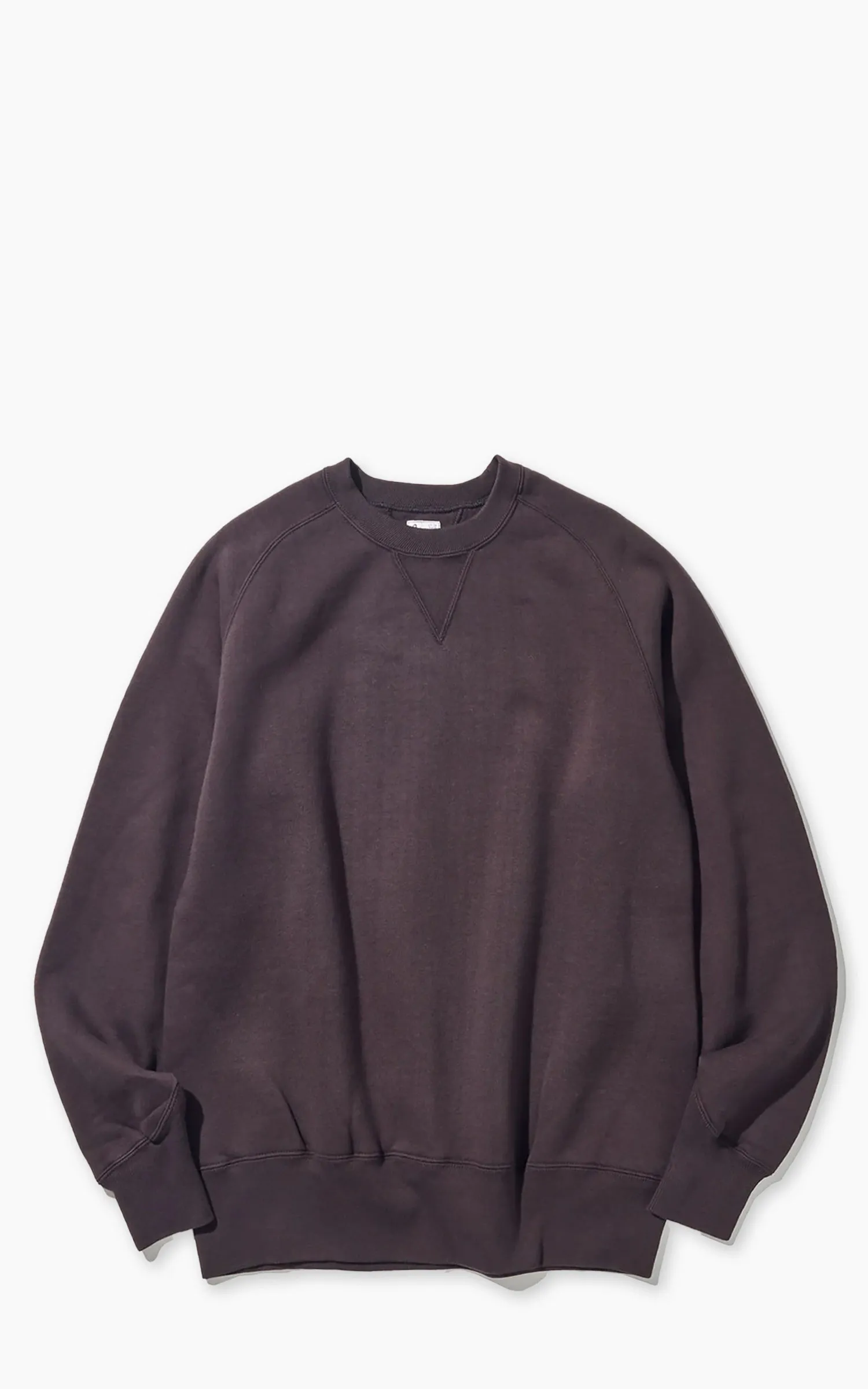 Pherrow's 25W-PVSF Heavyweight Crewneck Sweatshirt Shadow Black sold by Cultizm