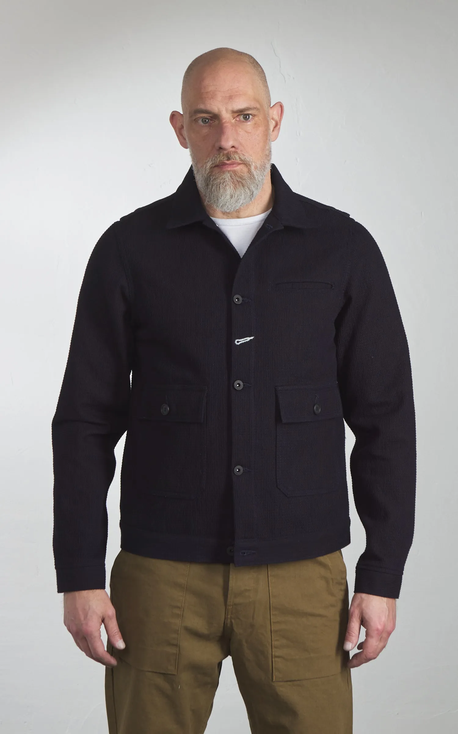 Rogue Territory Ranger Jacket Sashiko Waffle Indigo sold by Cultizm product image thumbnail 2