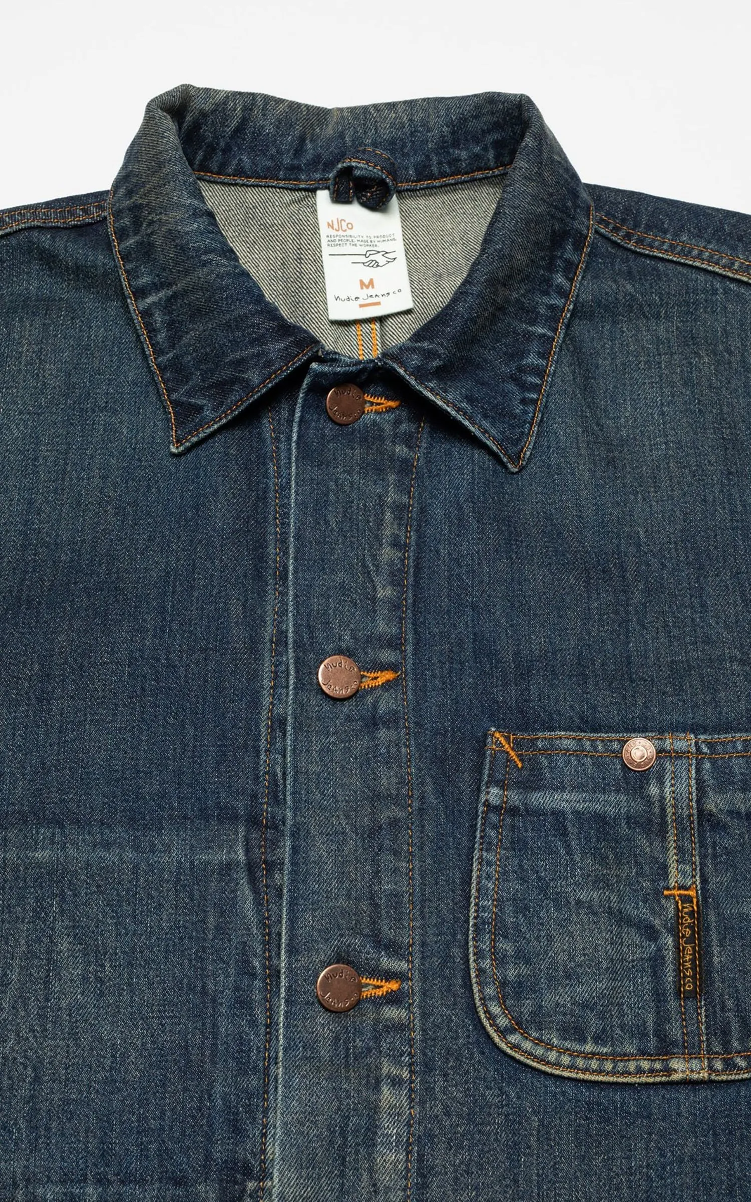 Nudie Jeans Howie Chore Jacket Dirt Wash sold by Cultizm product image thumbnail 3