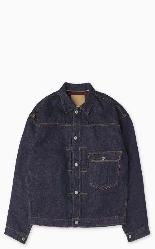 Houston Type I Denim Jacket Blanket Lined Indigo sold by Cultizm