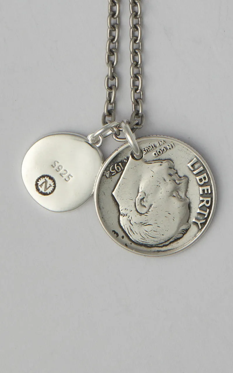 North Works N-645-E Necklace 925 Silver Smile Peace Black sold by Cultizm product image thumbnail 3