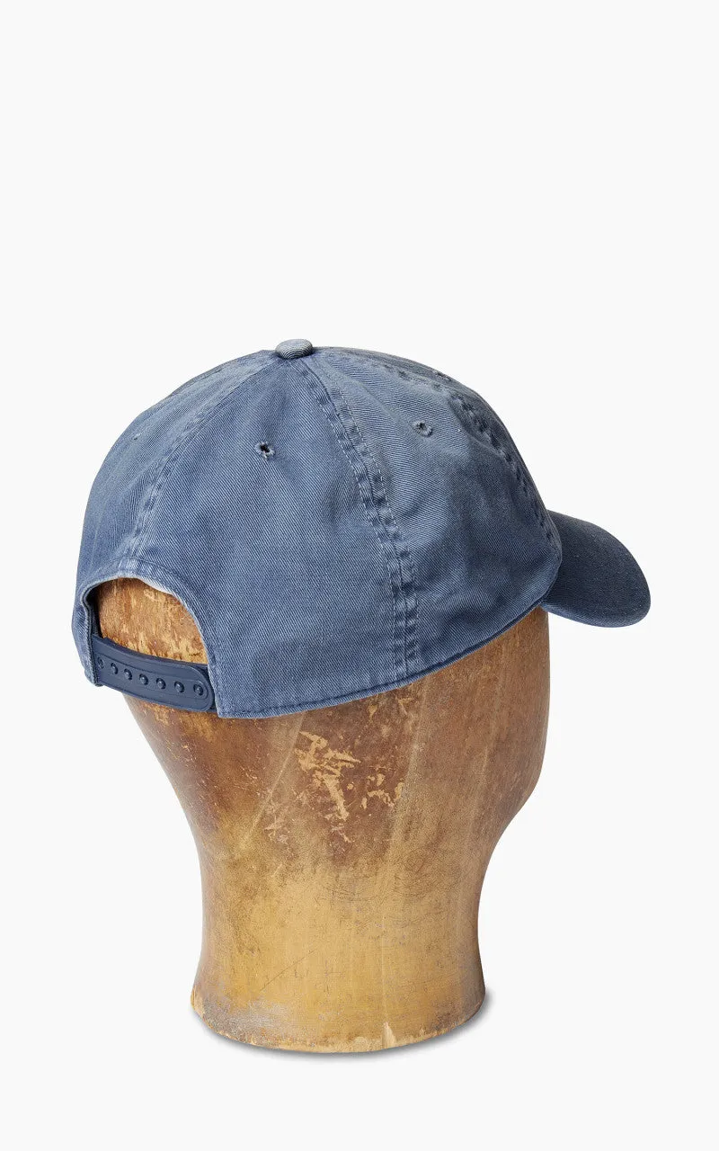 RRL Winged-Logo Baseball Cap Garment-Dyed Midnight Blue sold by Cultizm product image thumbnail 3
