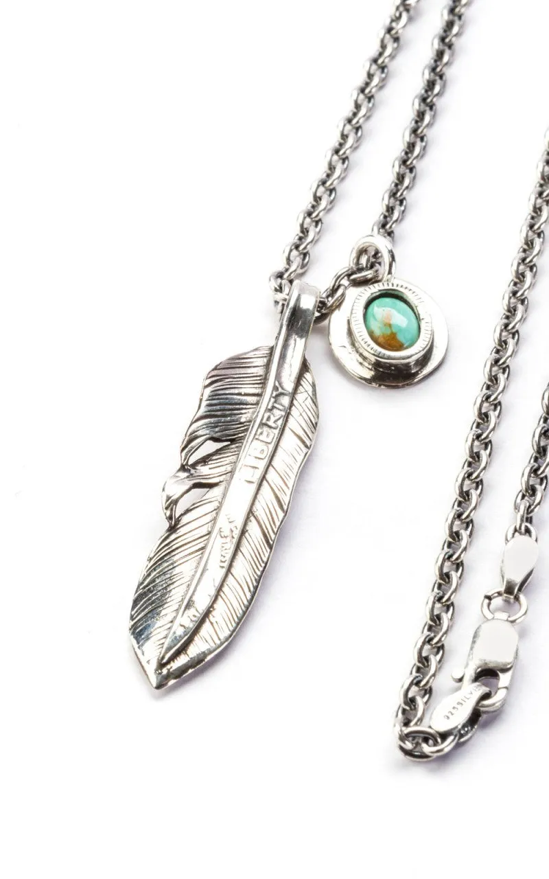 North Works N-410 Necklace 925 Silver Liberty Feather sold by Cultizm product image thumbnail 3
