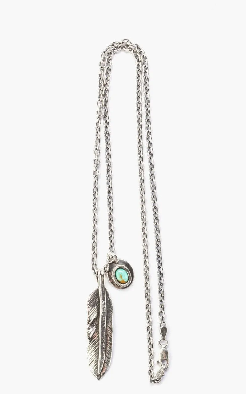 North Works N-410 Necklace 925 Silver Liberty Feather sold by Cultizm