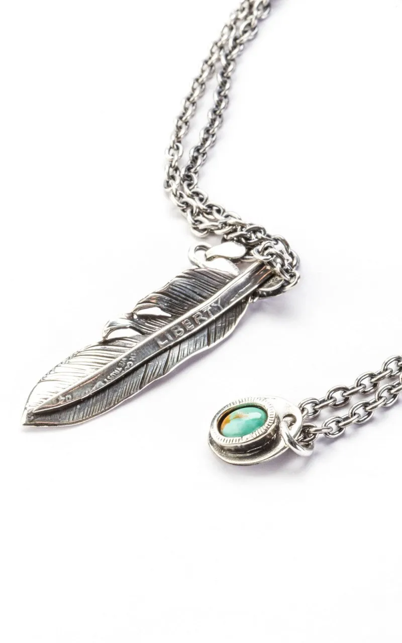 North Works N-410 Necklace 925 Silver Liberty Feather sold by Cultizm product image thumbnail 2