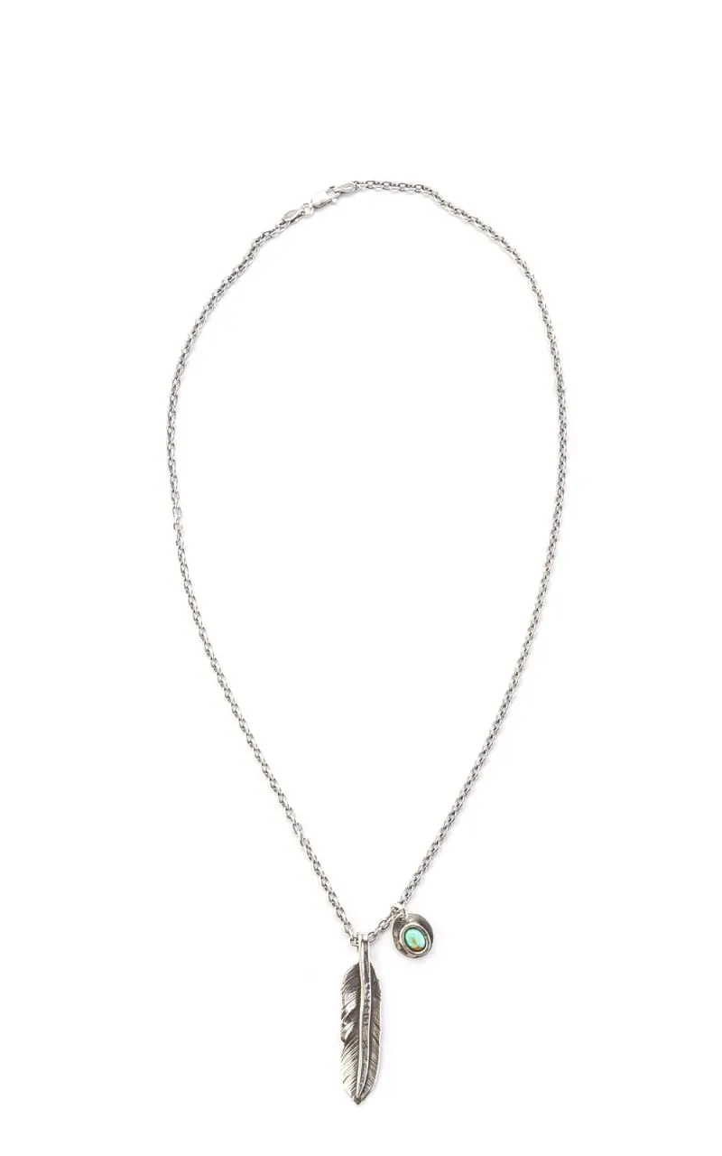 North Works N-410 Necklace 925 Silver Liberty Feather sold by Cultizm product image thumbnail 4