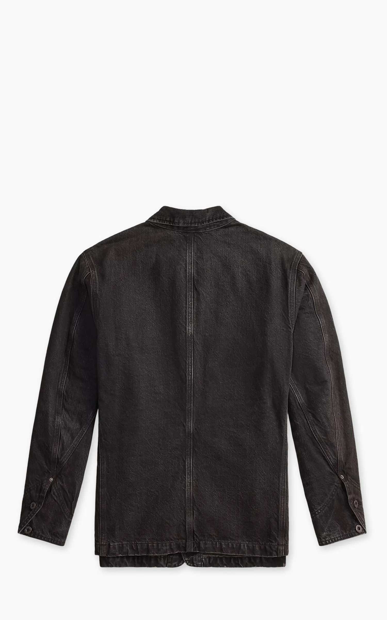 RRL Corduroy-Collar Denim Jacket Black sold by Cultizm product image thumbnail 4
