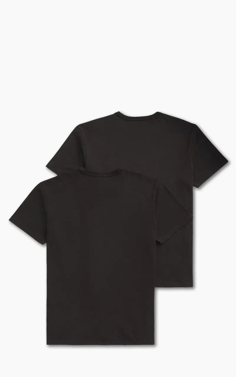 RRL 2-Pack Garment-Dyed Pocket Tees Black sold by Cultizm product image thumbnail 3
