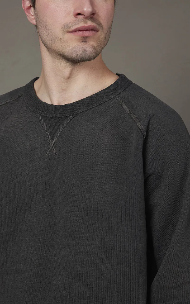 RRL French Terry Crewneck Black Indigo sold by Cultizm product image thumbnail 4