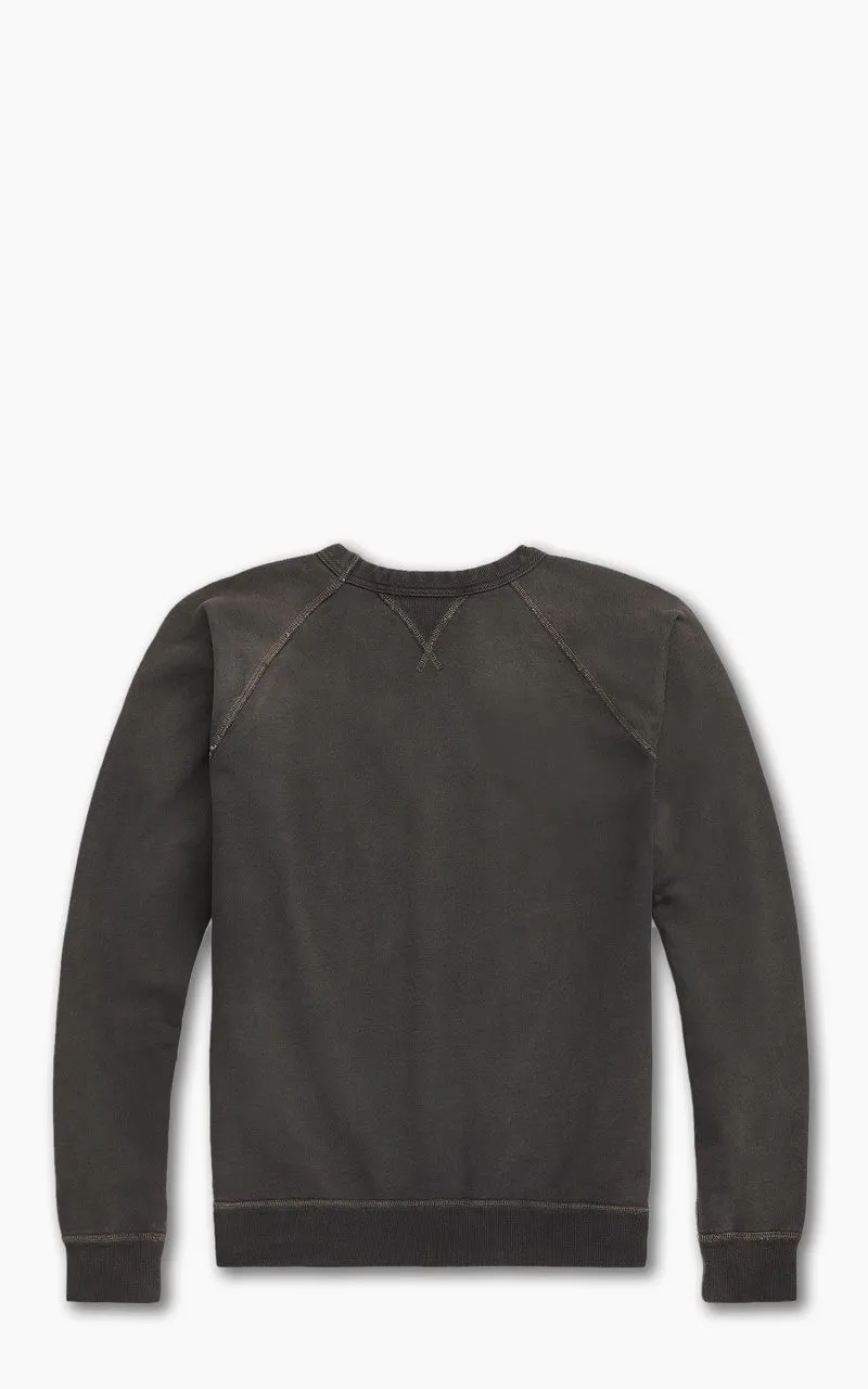 RRL French Terry Crewneck Black Indigo sold by Cultizm product image thumbnail 3