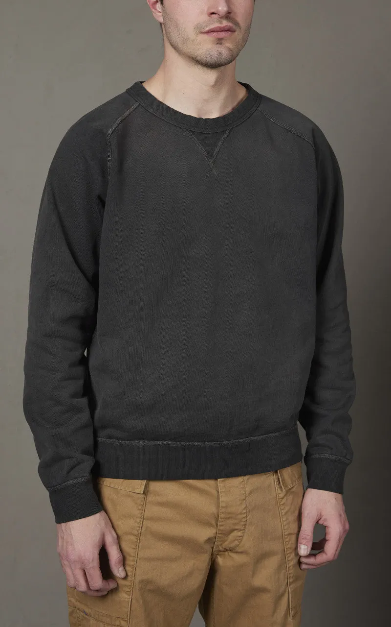 RRL French Terry Crewneck Black Indigo sold by Cultizm product image thumbnail 5