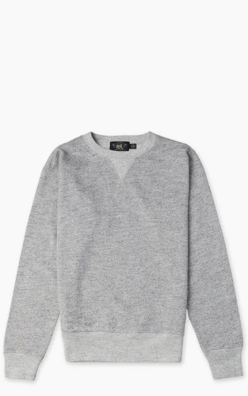 RRL Double V Crewneck Sweatshirt Grey made by RRL