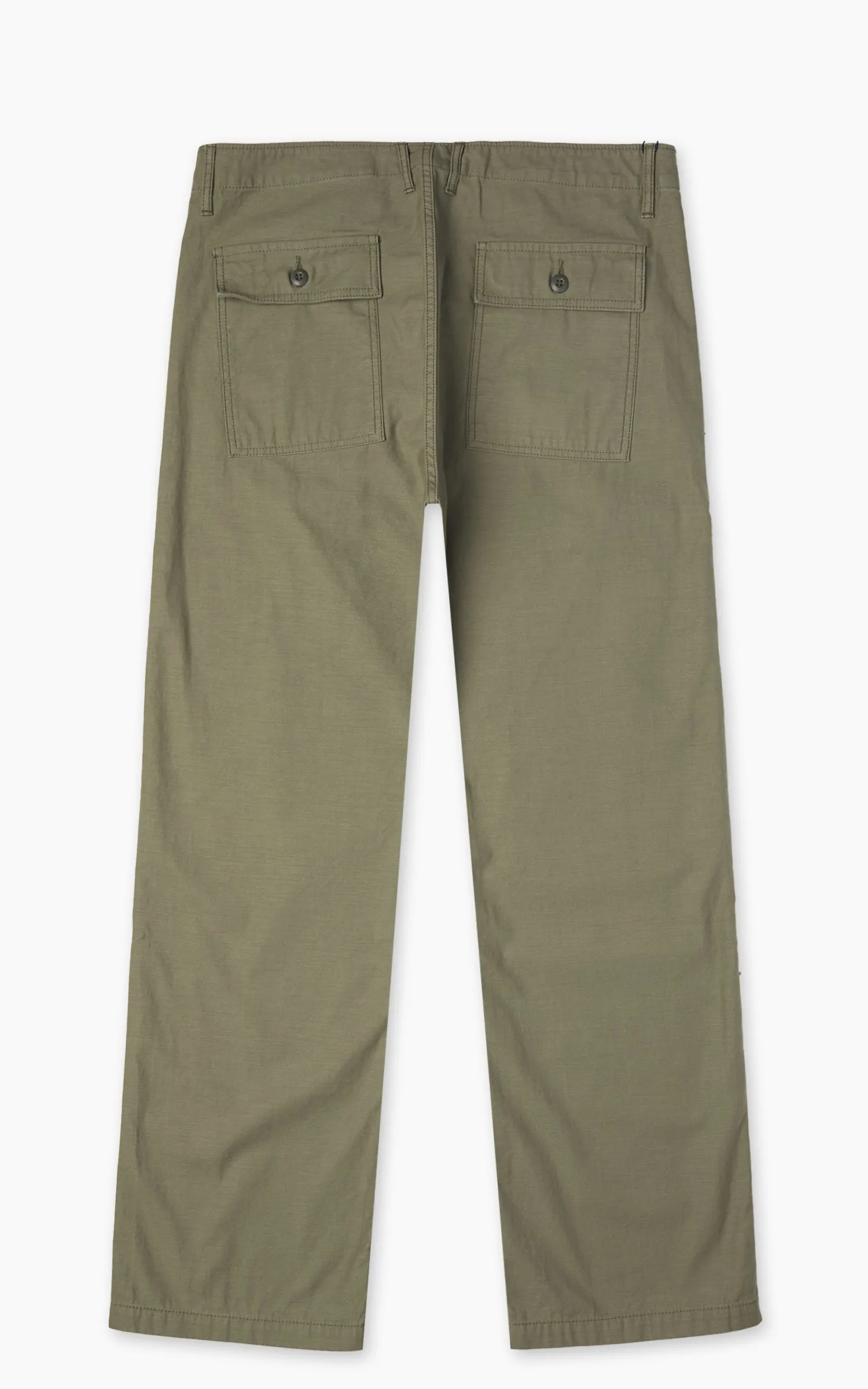 Japan Blue JBPT1031 Relaxed Fit Baker Pants Olive Drab sold by Cultizm product image thumbnail 2