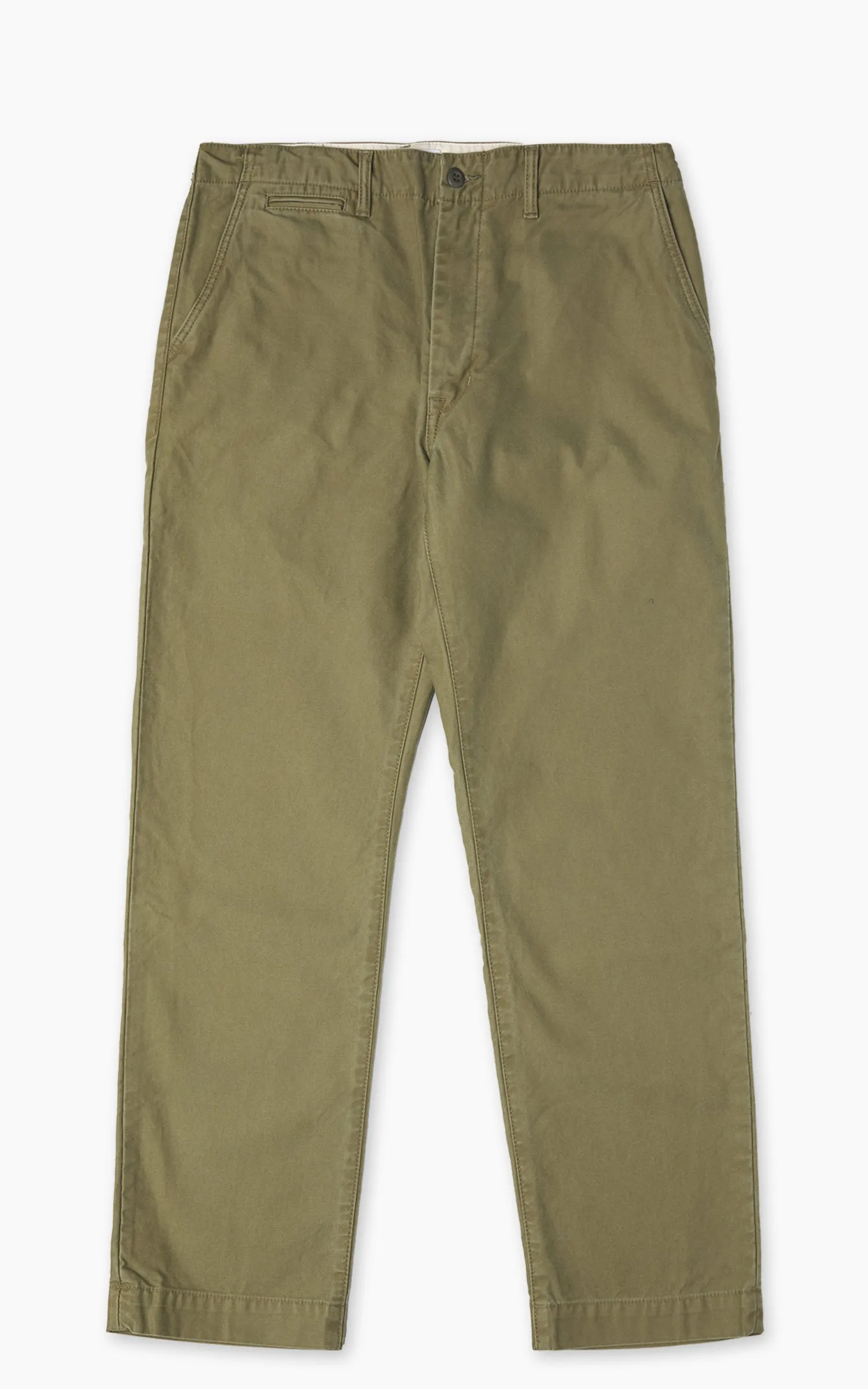 Japan Blue JBPT1026 Regular Fit Trouser Olive Drab sold by Cultizm