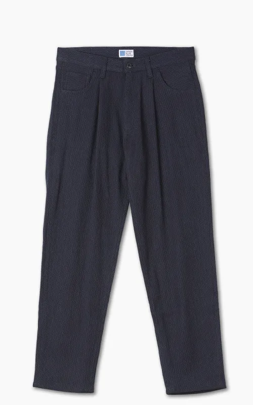 Japan Blue JBJE1500 Sashiko Wide Tapered Pants Indigo made by Japan Blue Jeans