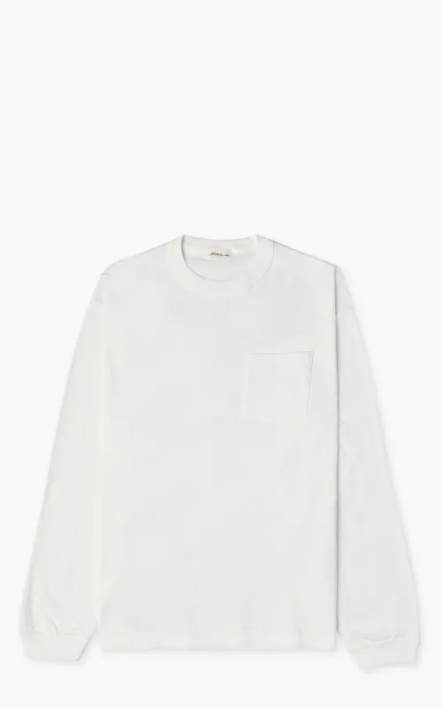 A.G. Spalding & Bros Tube Body Longsleeve Tee White 6.5oz sold by Cultizm