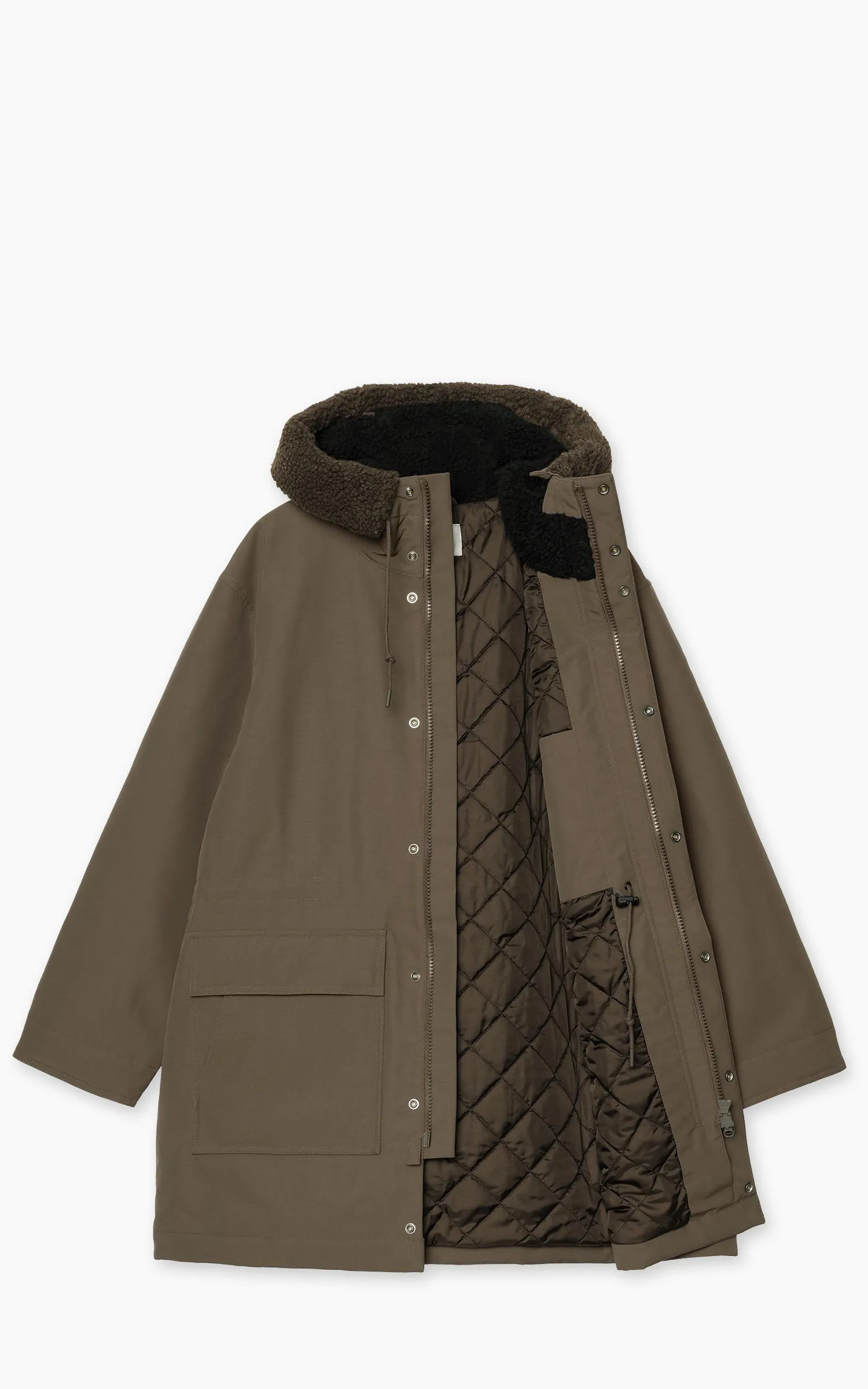 Carhartt WIP Siberia Parka Nylon Plain Weave Vitola sold by Cultizm product image thumbnail 2