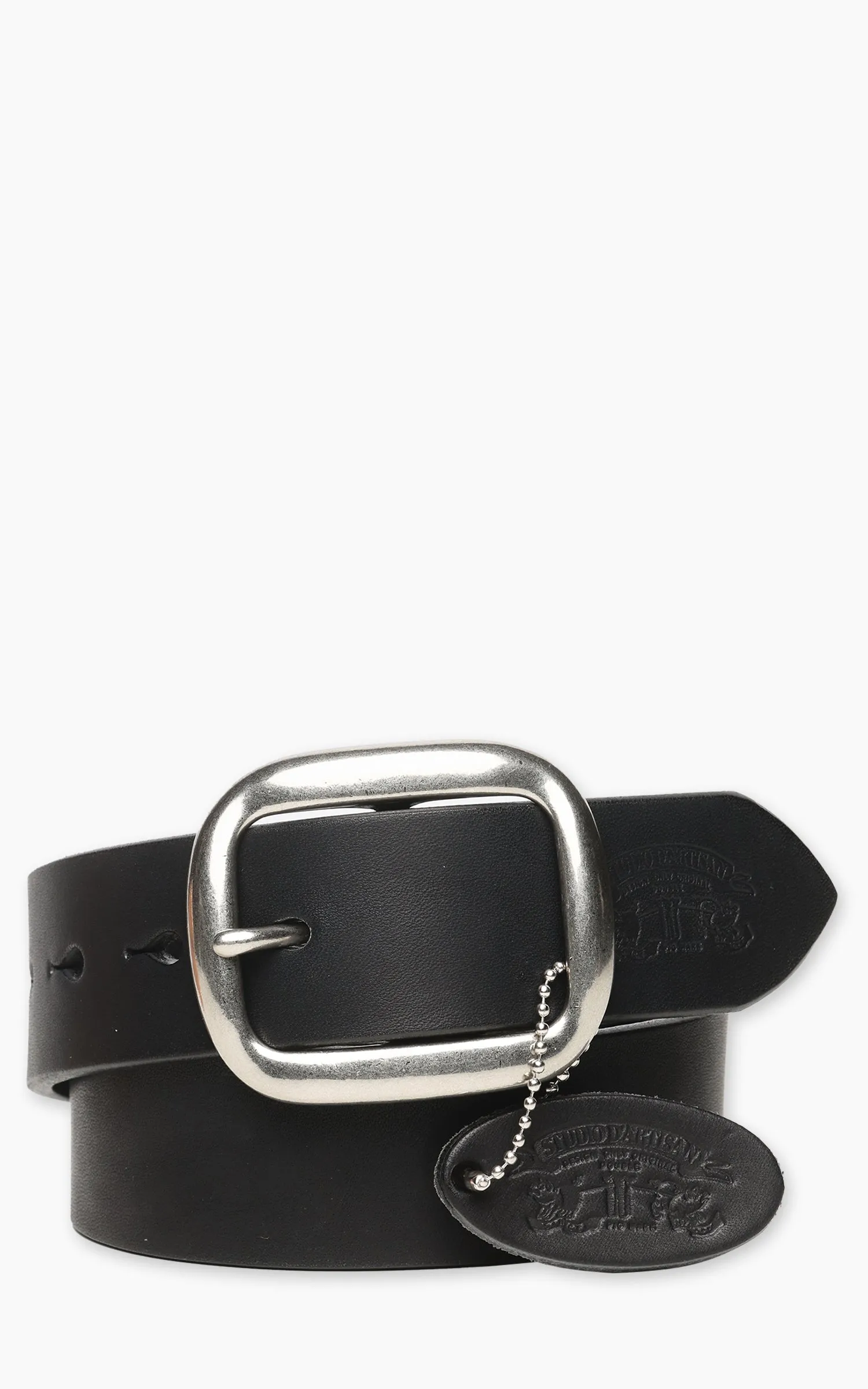 Studio D'Artisan B-81 Leather Belt Black sold by Cultizm