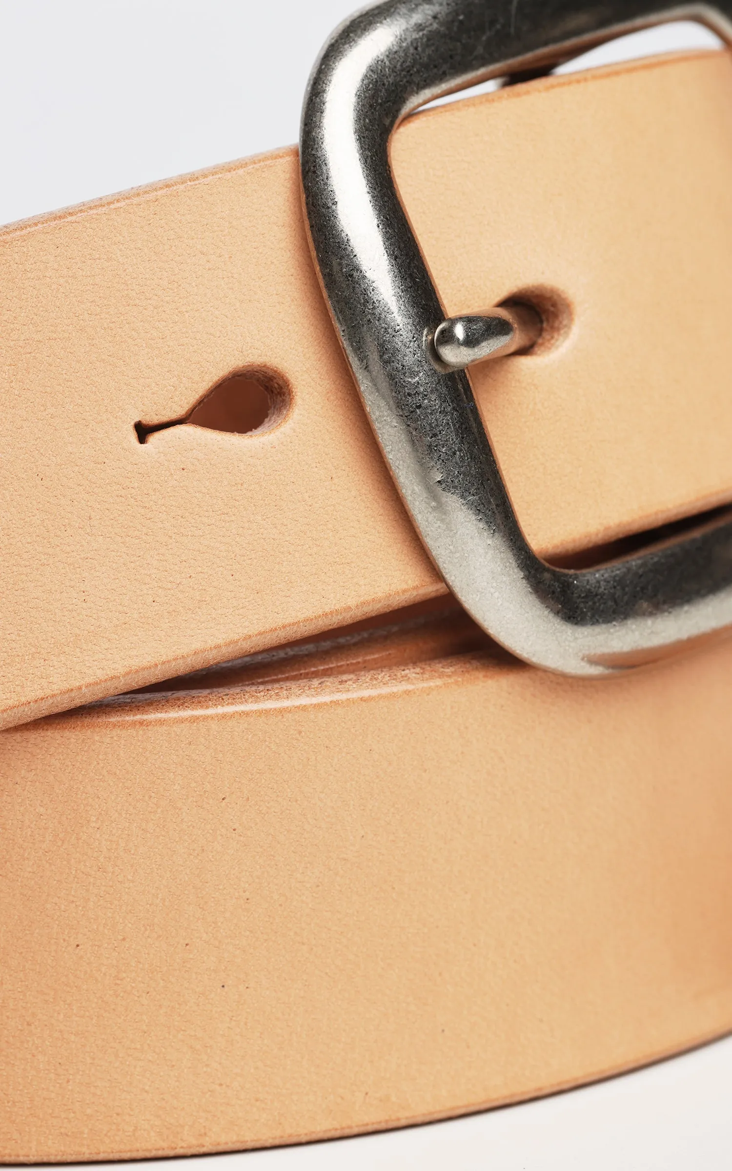 Studio D'Artisan B-81 Leather Belt Natural sold by Cultizm product image thumbnail 2