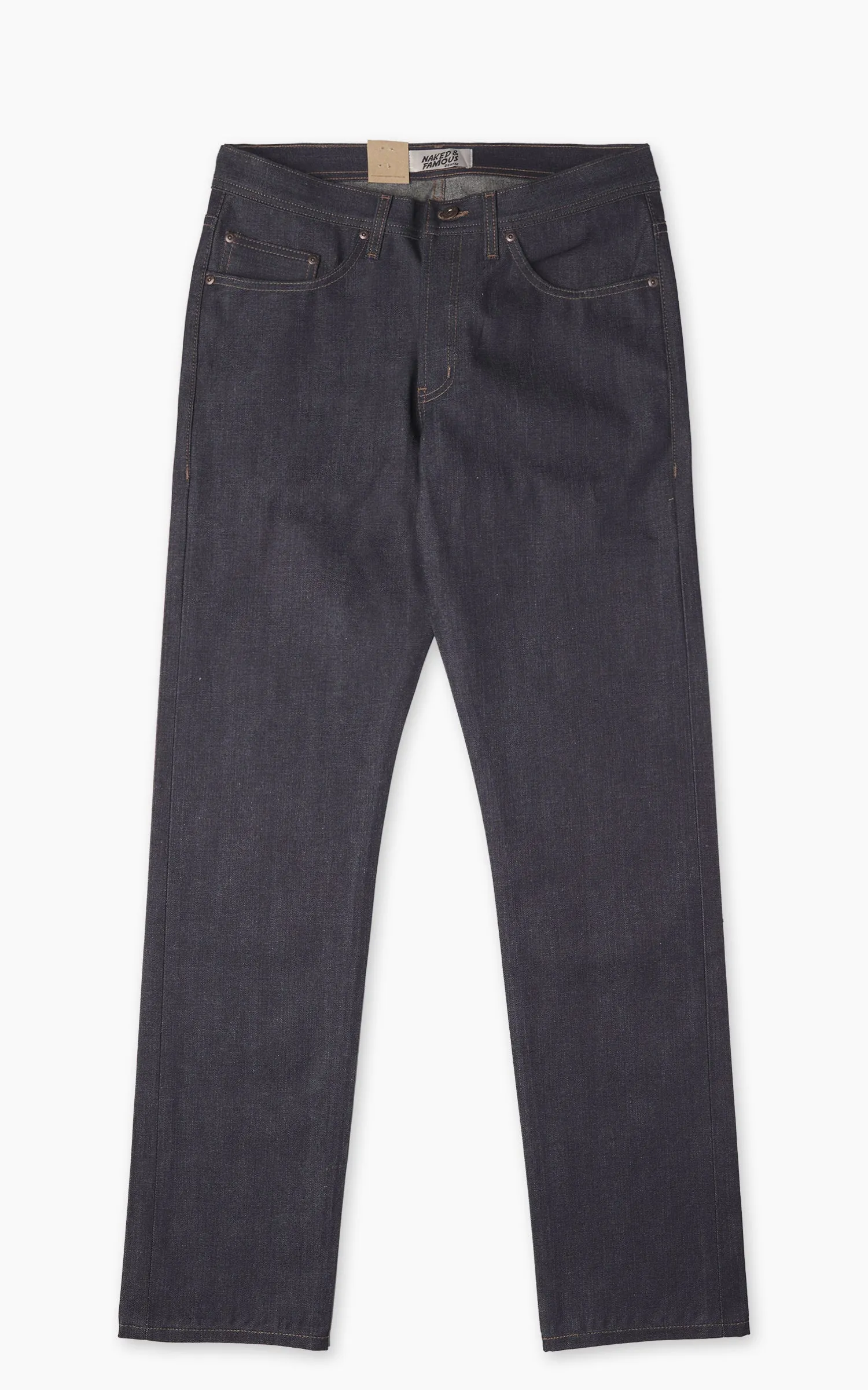 Naked & Famous Denim Weird Guy Hemp Blend Selvedge Indigo 11oz sold by Cultizm product image thumbnail 3