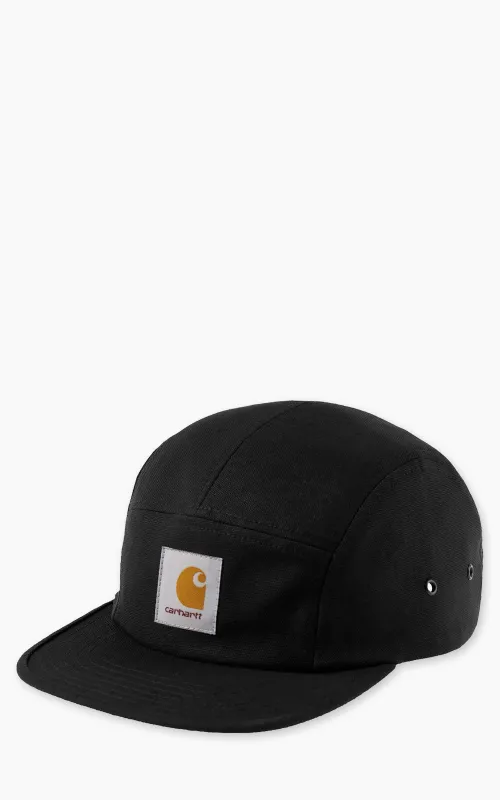 Carhartt WIP Backley Cap Cotton Canvas Black sold by Cultizm