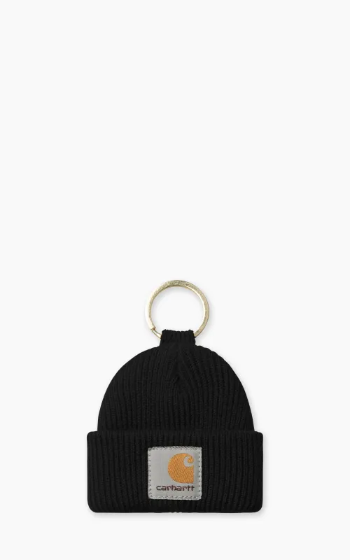 Carhartt WIP Mini Watch Hat Keychain Black sold by Cultizm