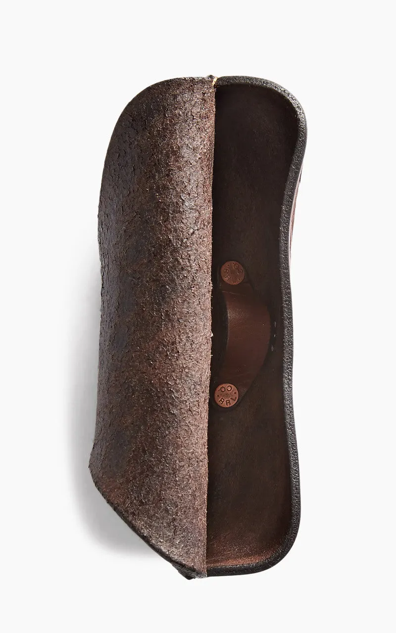 RRL Hand-Tooled Leather Eyeglass Case Brown sold by Cultizm product image thumbnail 2