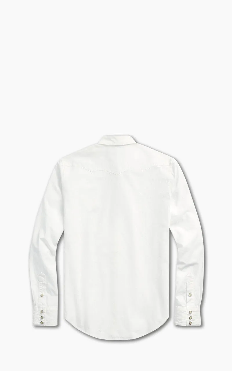 RRL Buffalo Western Shirt Poplin White sold by Cultizm product image thumbnail 3
