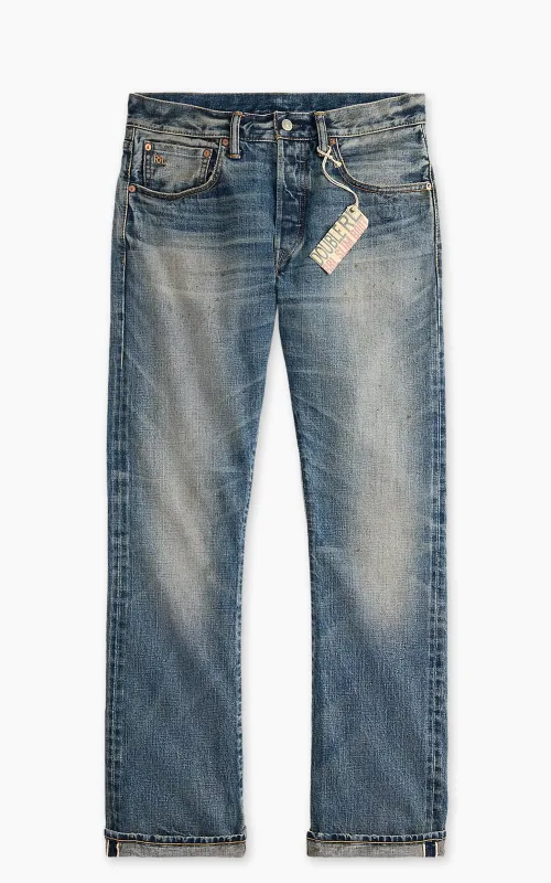 RRL Slim Boot Briarfield Selvedge Jean Briarfield Wash sold by Cultizm