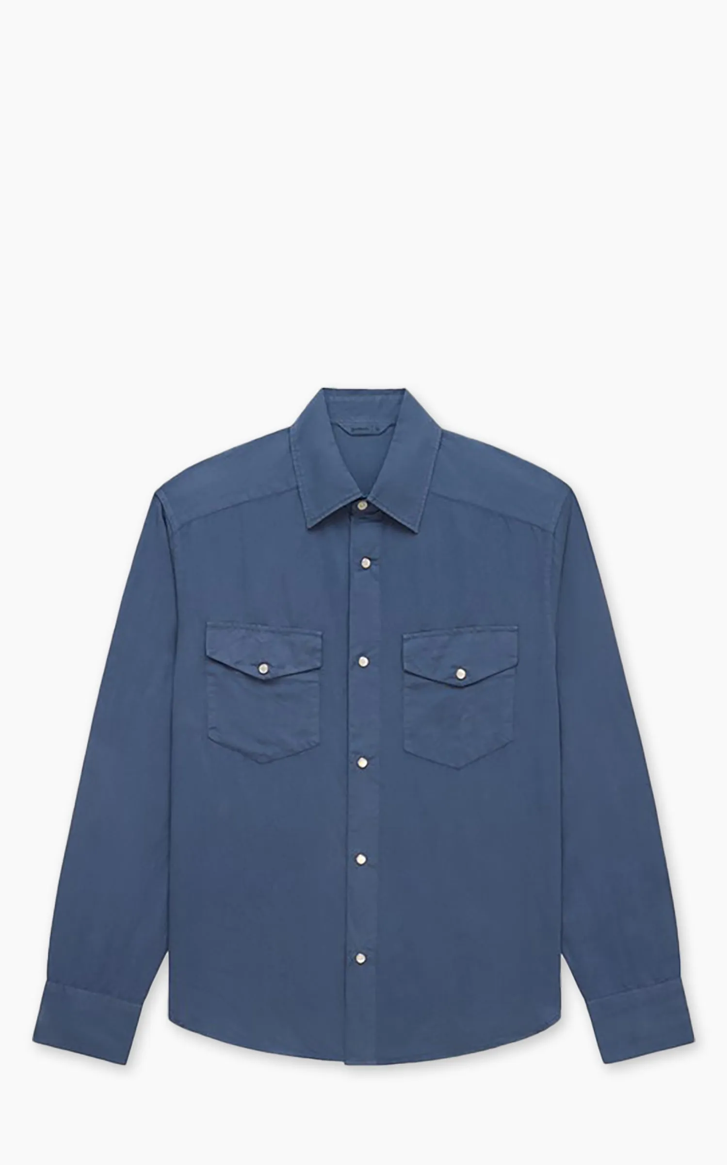3sixteen Snap Western Shirt Garment Dye Slate sold by Cultizm