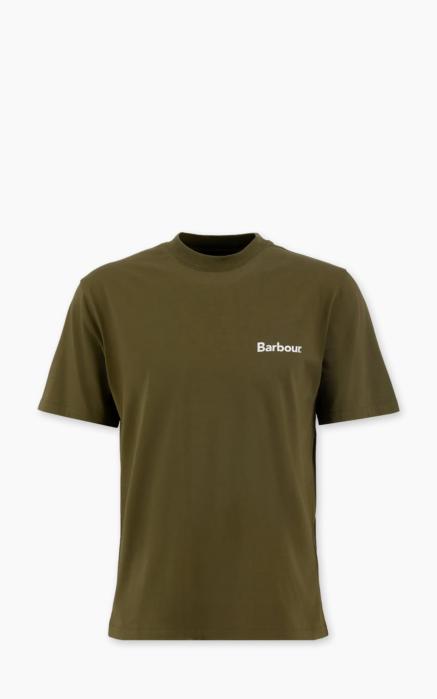 Barbour Camber Oversized T-Shirt Mid Olive sold by Cultizm