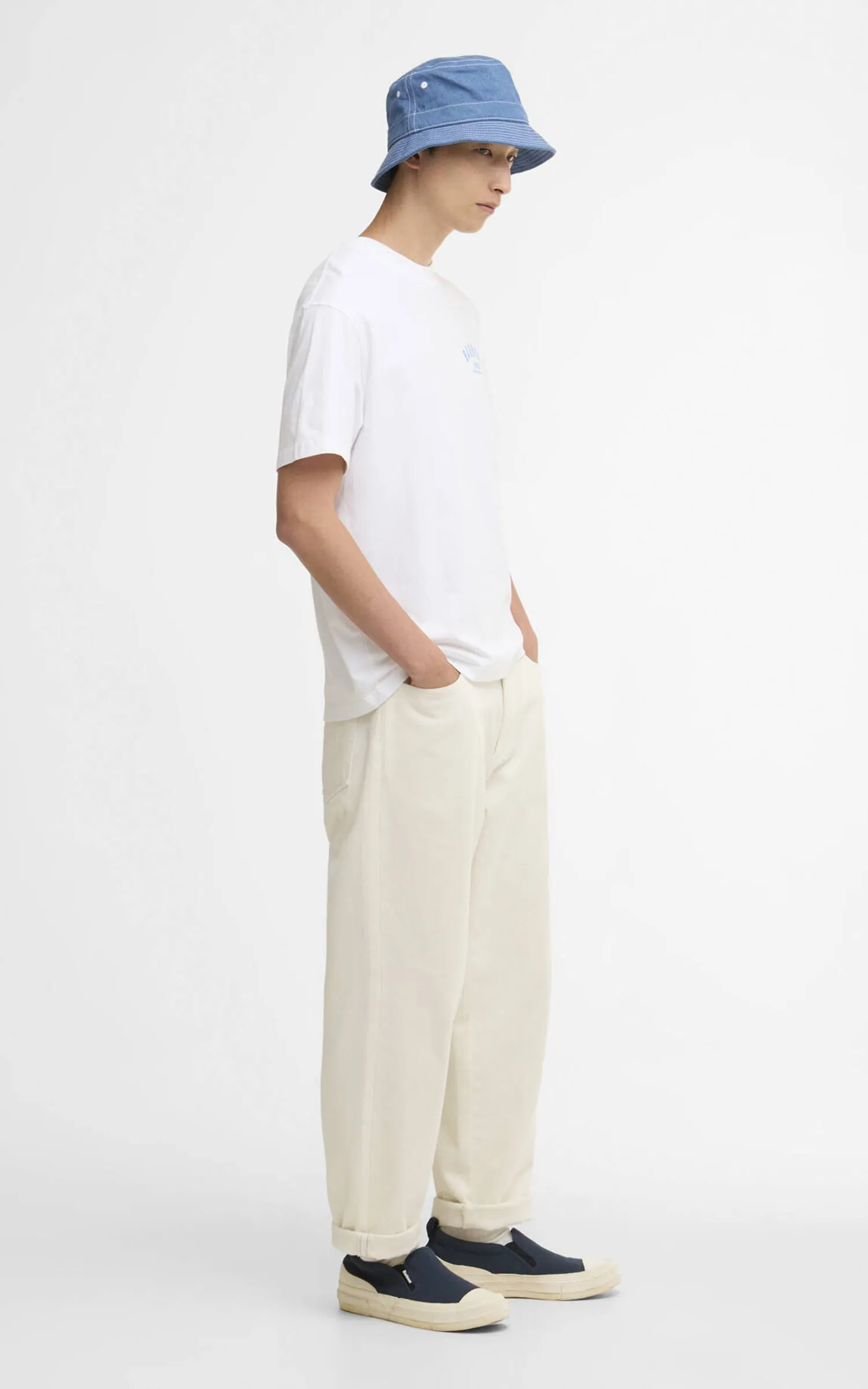 Barbour 1956 Graphic Oversized T-Shirt White sold by Cultizm product image thumbnail 4