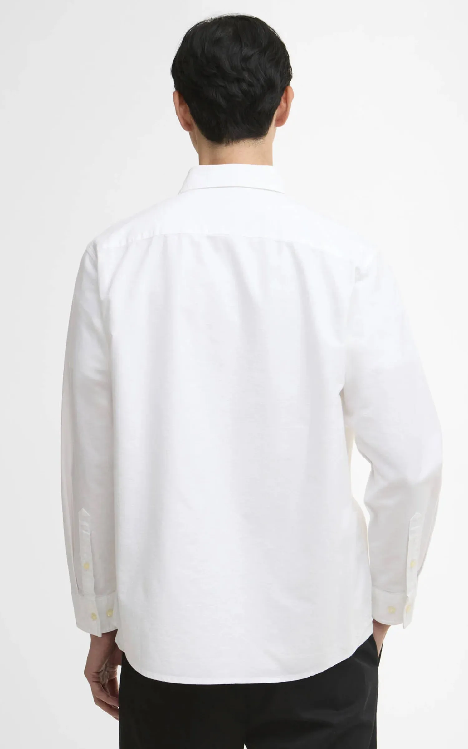 Barbour Arnham Oversized Oxford Jungle Shirt White sold by Cultizm product image thumbnail 5