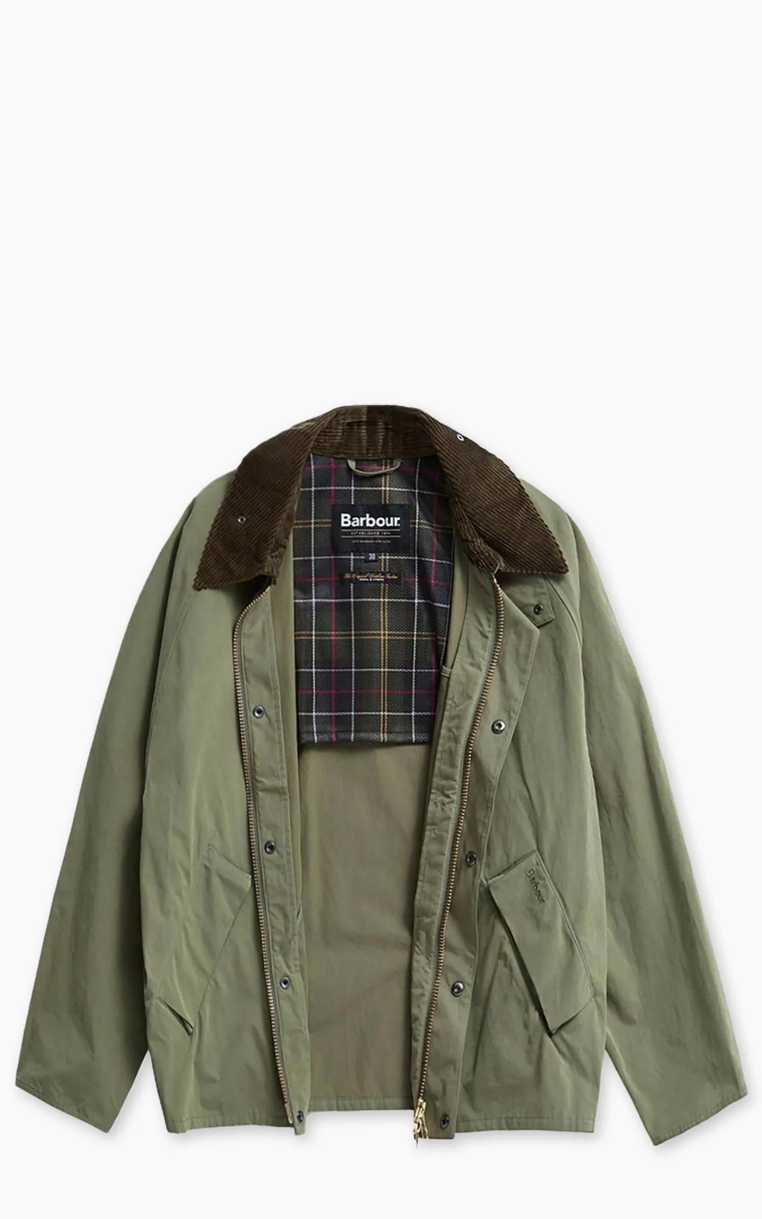 Barbour Oversized Transport Jacket Fern sold by Cultizm product image thumbnail 3