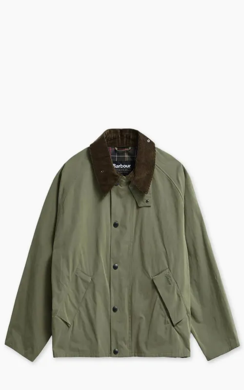 Barbour Oversized Transport Jacket Fern sold by Cultizm